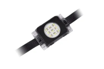 Martin Glare Kit for Exterior Dot-9 Pro LED Pixel Fixtures, Black, Set of 10 for Reduced Light Spill and Enhanced Visual Control (MAR-90580031)
