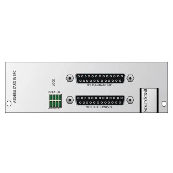 Soundcraft ViO/D21 AES Input/Output Interface Card for Vi Series Digital Mixing Systems with Professional Digital Audio Connectivity and System Expansion Applications (RS2422SP)