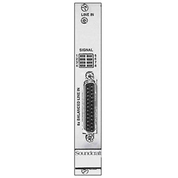 Soundcraft ViO/D21 Line Input Card for Vi Series Digital Mixing Systems with Professional Line-Level Audio I/O Expansion Applications (RS2425SP)