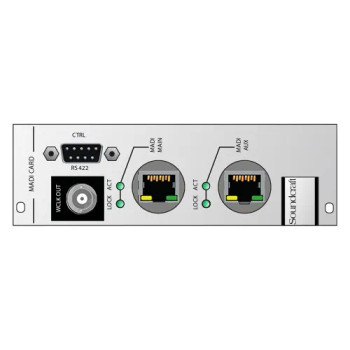 Soundcraft ViSB Cat5 MADI HD Interface Card for Vi Stagebox Systems with High-Speed Digital Audio Networking and Professional System Expansion Applications (5031241.V)