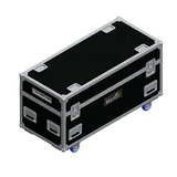 Martin Flightcase for 6 x MAC Aura XIP LED Wash Light Fixtures for Secure Transport, Storage, and Professional Touring Applications (MAR-91515057)