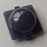 Martin Set of 10 VC-Dot 4 Smoked Diffuser Domes for Enhanced Light Diffusion, Reduced Glare, and Professional Architectural and Entertainment Lighting Applications (MAR-91610109)