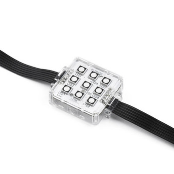Martin VC-Dot 9 Aluminium Profile Cover, Black, 2 m Length for Protective Mounting Solutions, Clean Fixture Integration, and Professional Architectural and Entertainment Lighting Applications (MAR-91611383)