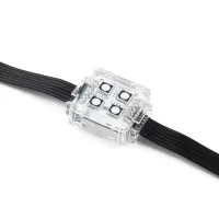 Martin VC-Dot 9 Plastic Mounting Profile, Black, 1.2 m Length for Secure Pixel Fixture Installation, Flexible Mounting Solutions, and Professional Architectural and Entertainment Lighting Applications (MAR-91611490)