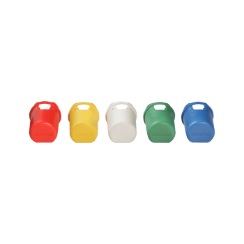 Shure WA617M Radome Color ID Kit for AD2 Handheld Transmitter, Color-Coded Identification Caps for Wireless System Management (WA617M)