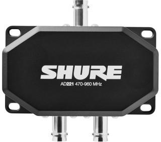 Shure AD221 Axient Digital PSM 2-Way Combiner/Splitter, 470–960 MHz (AD221)