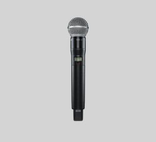 Shure ADX2/K9N-G57 Axient Digital Handheld Transmitter with KSM9 Capsule, G57 Band (470–616 MHz) (ADX2/K9N=-G57)