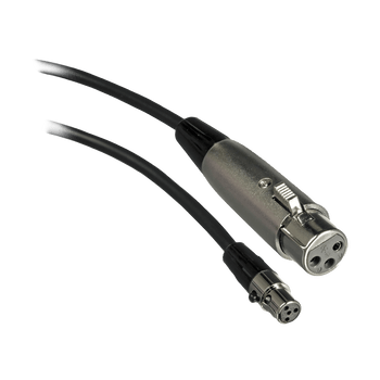Shure 4-Foot Microphone Adapter Cable, 4-Pin Mini Connector (TA4F) to XLR Female Connector, Compatible with PG1, PGX1, SLX1, LX1, U1, UC1, ULX, UR1, and UT1 Bodypack Transmitters (WA310)