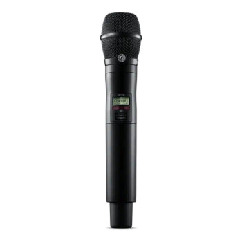 Shure Handheld Wireless Transmitter with KSM11 Capsule for ULX-D Digital Wireless Systems, L50 Frequency Band for Premium Vocal Performance and Stable RF Transmission (ULXD2/K11B=-L50)