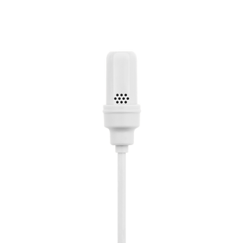 Shure Directional Subminiature Lavalier Microphone, White Finish with LM3 Connector for Professional Wireless Audio Systems and Discreet High-Quality Speech Capture (UL4W/C-LM3-A)