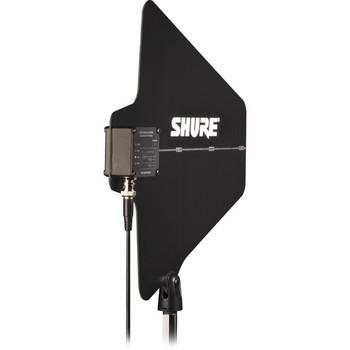 Shure Active Directional Antenna with Gain Switch, Wideband UHF Coverage 902–960 MHz for Focused RF Signal Performance and Stable Wireless Reception (UA874XA)