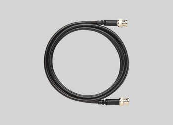 Shure 6 ft BNC–BNC Coaxial Cable, RG58C/U Type for Remote Antenna Mounting and Reliable RF Signal Extension in Wireless Audio Systems (UA806)