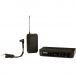 Shure BLX14/B98-H9 Instrument Wireless System with BLX4 Receiver, BLX1 Bodypack Transmitter, and WB98H/C Cardioid Condenser Instrument Microphone, H9 Band (BLX14/B98-H9)