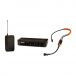 Shure BLX14/SM31-H9 Wireless Headset System with SM31 Fitness Headset Microphone and BLX4 Receiver, H9 Band (BLX14/SM31-H9)