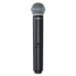 Shure BLX2/B58=-H9 Handheld Wireless Transmitter with Beta 58 Microphone Capsule, H9 Band (BLX2/B58=-H9)