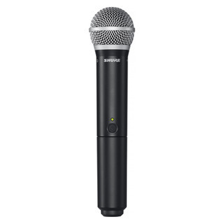 Shure BLX2/PG58=-H10 Handheld Wireless Transmitter with PG58 Microphone Capsule, H10 Band (BLX2/PG58=-H10)