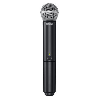 Shure BLX2/SM58=-H10 Handheld Wireless Transmitter with SM58 Microphone Capsule, H10 Band (BLX2/SM58=-H10)