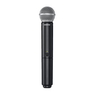 Shure BLX2/SM58=-H11 Handheld Wireless Transmitter with SM58 Microphone Capsule, H11 Band (BLX2/SM58=-H11)