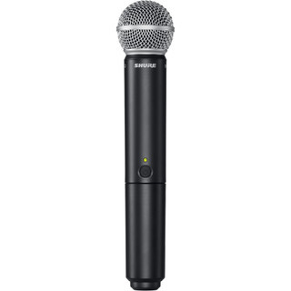Shure BLX2/SM58=-J11 Handheld Wireless Transmitter with SM58 Microphone Capsule, J11 Band (BLX2/SM58=-J11)