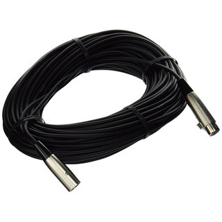 Shure C100J 100ft Hi-Flex XLR Microphone Cable with Chrome XLR Connectors (C100J)
