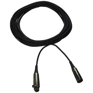 Shure C25F 25ft Triple-Flex Microphone Cable with Chrome XLR Connectors (C25F)