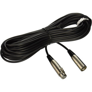 Shure C50J 50ft Hi-Flex Microphone Cable with Chrome XLR Connectors (C50J)