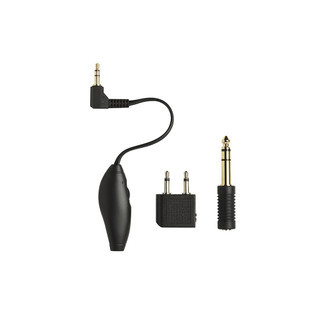Shure EAADPT-KIT Adapter Kit with 1/4-Inch Adapter, Airline Adapter, and Volume Control (EAADPT-KIT)