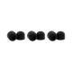 Shure EACYF1-6L 6-Pack (3 Pairs) Large 100 Series Comply Foam Sleeves for Shure Earphones – Hanging Retail Packaging (EACYF1-6L)