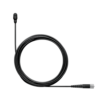 Shure Omni Lavalier Microphone, Low Sensitivity, LEMO Connector, Black Finish, Accessories for Professional Broadcast and Audio Applications (TL47B/O-LEMO-A)