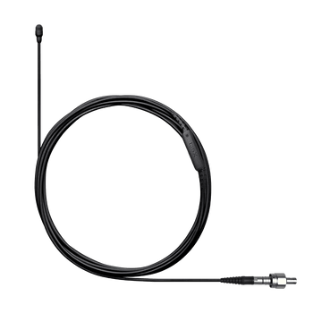 Shure Omni Lavalier Microphone, High Sensitivity, LEMO Connector, Black Finish for Professional Broadcast and Audio Applications (TL46B/O-LEMO6-A)