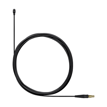 Shure Omni Lavalier Microphone, High Sensitivity, LEMO Connector, Black Finish for Professional Broadcast and Audio Applications (TL46B/O-LEMO1-A)
