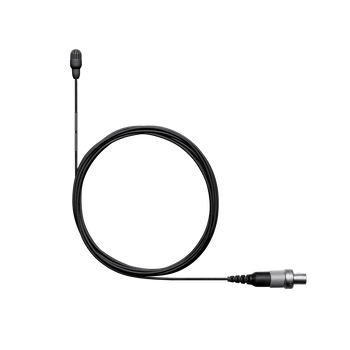 Shure Omni Lavalier Microphone, Low Sensitivity, LEMO Connector, Black Finish for Professional Broadcast and Audio Applications (TL45B/O-LEMO)