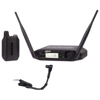 Shure GLXD14+/B98-Z3 GLXD+ Digital Wireless Presenter System with Beta 98H/C Gooseneck Microphone and GLXD4+ Tabletop Receiver (GLXD14+/B98-Z3)