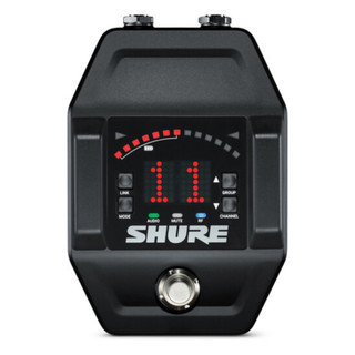 Shure GLXD6+=-Z3 GLXD+ Dual Band Guitar Pedal Receiver, Rugged Metal Design for Pedalboard Integration (GLXD6+=-Z3)