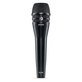 Shure KSM8/B Dualdyne Dynamic Handheld Vocal Microphone, Black (KSM8/B)