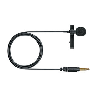 Shure MVL-3.5MM MVL Clip-On Lavalier Microphone (3.5mm) (MVL-3.5MM)