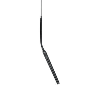 Shure MX202B/MS Black Mini-Condenser Microphone for Overhead Miking with Mini Shotgun Cartridge and In-Line Preamp (MX202B/MS)