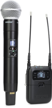 Shure SLXD25/SM58 Digital Wireless Portable Handheld Microphone System - G58 Band