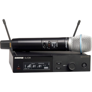 Shure SLXD24/B87A Digital Wireless Handheld Microphone System - G58 Band