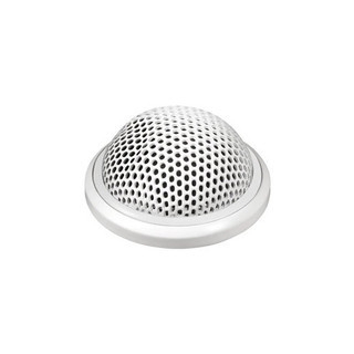 Shure MX395W/C White Low-Profile Boundary Microphone, Cardioid, 3-Pin XLR (MX395W/C)