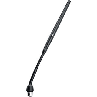 Shure MX405RLP/MS 5" Shock-Mounted Gooseneck Microphone, Mini Shotgun, LED Ring on Top, Less Preamplifier (MX405RLP/MS)