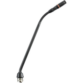 Shure MX410RLP/S 10" Shock-Mounted Gooseneck Microphone, Supercardioid, LED Ring, Less Preamplifier (MX410RLP/S)