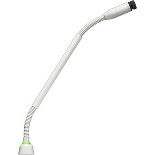 Shure MX410WRLP/N 10" Shock-Mounted Gooseneck Microphone, No Capsule, LED Ring, Less Preamplifier (MX410WRLP/N)