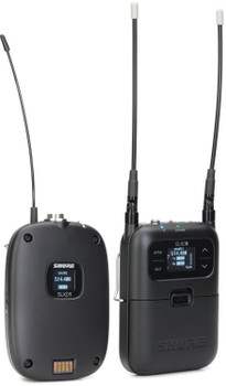 Shure SLXD15 Wireless Bodypack System with Uniplex UL4 Lavalier Microphone - H55 Band