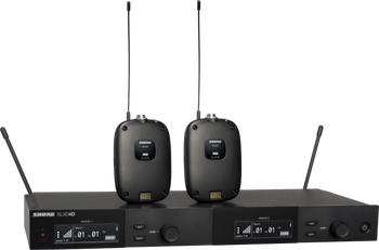 Shure SLXD14D Dual Wireless Bodypack System - J52 Band