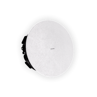 Shure MXN5W-C-TB-V Dante Ceiling Loudspeaker Bundle, 5.25", White, includes MXN5W-C speaker and A-MXN5-TB mounting tile bridge (MXN5W-C-TB-V)