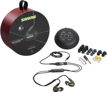 Shure AONIC 5 Sound‑Isolating Earphones – SE53BABK+UNI (Black)