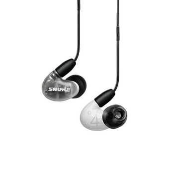 Shure AONIC 4 Wired Sound-Isolating Earbuds – SE42HYW+UNI