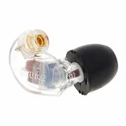 Shure Right Side Replacement Earphone for SE425 Sound Isolating Dual Driver Earphones, Clear Finish (SE425-CL-RIGHT)