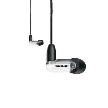Shure SE31BA Sound‑Isolating Earphones – SE31BAWUNI (White, with Universal Cable)